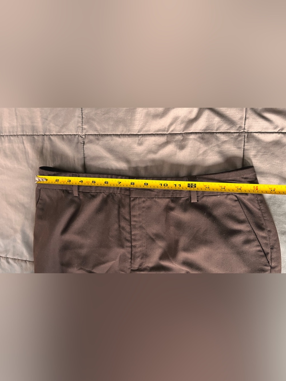 Lauren Ralph Lauren Brown Women’s Dress Pants 12P - Picture 7 of 8